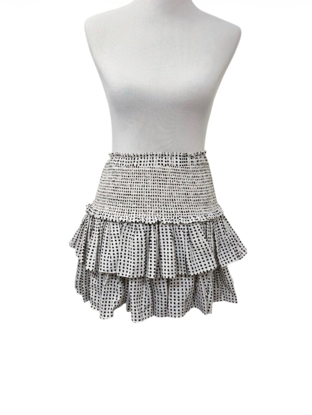 RESET Charlie Mini Skirt Polka Dot Casual Womens Medium